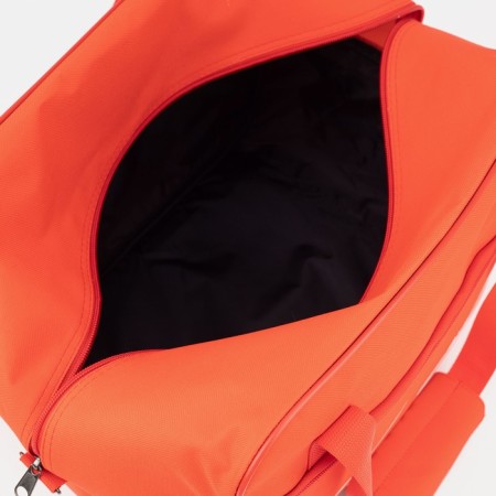 Road bag with lightning, 2 outer pockets, long belt, red color-2