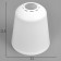 Universal "Cylinder" E14/E27 snow-white 11x11x12cm