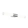 MAYTONI MIR001WL-L12ch, 1xLED, 12W, 9x54x5 cm, 910lm, chromium color