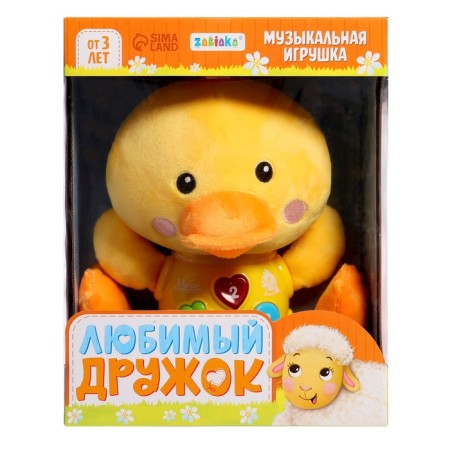 Musical toy "Favorite Friend: Duck", Sound, Light-6