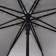 Umbrella - semi -automatic cane "plain", 8 spokes, r = 58 cm, black color