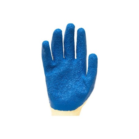Gloves polyester workers, latex embossed coating, size 10, "Sibrtekh"-3