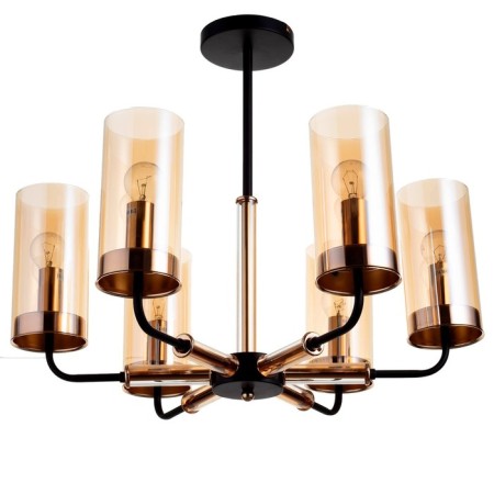 Barvara Causteen 6x60W E14 Black 55x55x46cm SVK