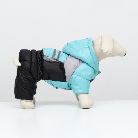 The overalls "anorak" reflective, size 14 (DS 32, OG 42, Osh 31 cm), black and blue-1