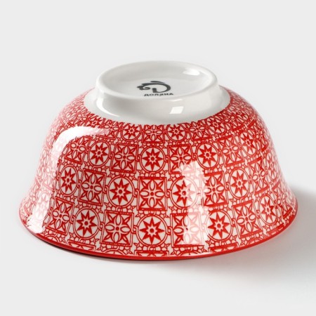 Basilnik ceramic shade "Javlon", 350 ml, d = 12 cm, red color-2
