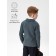Jacket for a boy, Pure Love, School, knitted, height 152-158 cm, color gray color