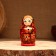 Matryoshka 3-doll, "Glafira Beauty", 10-11 cm