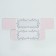 Box for Makarun, confectionery packaging "For you!", 5.5 x 12 x 5.5 cm