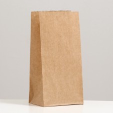Craft, paper, packing, rectangular bottom, 20 pcs., 12 x 8 x 25 cm, 70 g/m2