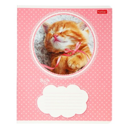 Notebook 18 sheets in the Kitty line, mix-5