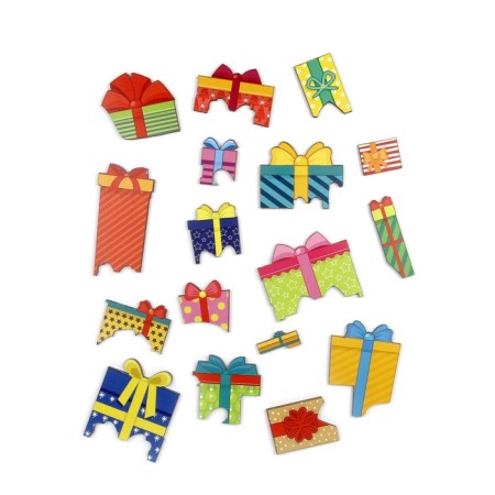 Puzzle "Sani with gifts"-5