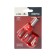 Screwdriver with a set bit scrap, plastic handle, 5 items