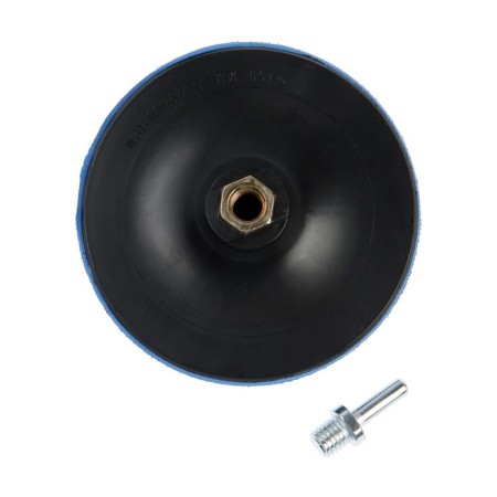 Velcro nozzle for a drill and Ushm tundra, M14, with an adapter, solid, 150 mm-1