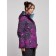 Ski jacket female winter, size 58, burgundy color