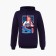 Hoody President Sports. Hockey, size XL, blue color