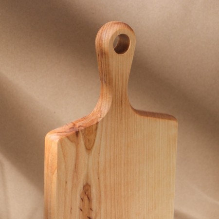 Groot board with ADELICA handle, 28 × 15 × 2.2 cm, covered with oil, whole birch-1