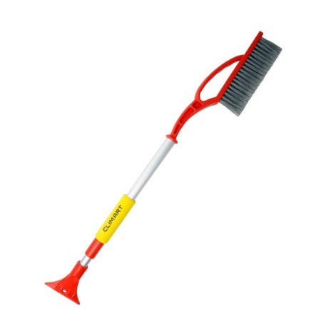 Climart CA-WB-04 snow brush, telescopic with a scrap, 78-98 cm