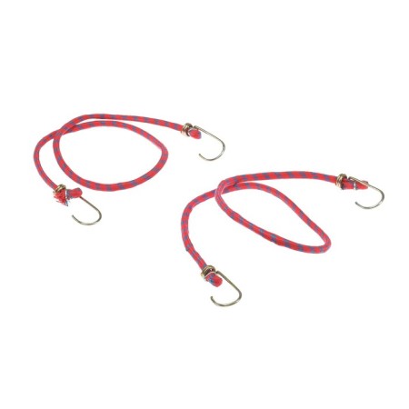 Torso luggage gum, 80 cm, d8 mm, metal hooks, mix, set 2 pcs-3