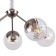 Particulis chandelier, 5x40W E14, Nickel color