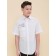 Surchachka upper for boys, height 128 cm, white color