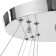 Bayerlux 59913/3 LED 114W 4000K silver 71x71x2-82 cm