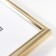 Photo frame plastic "Rainbow" 30x40 cm, gold