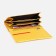 Women's wallet on magnets, yellow color