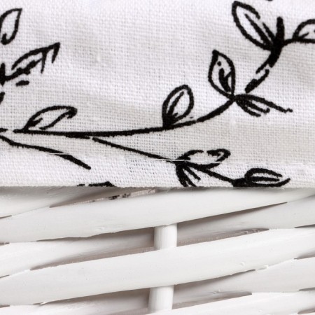 Stelly basket "Flowers", 300 x 230 x 210 mm, white-2