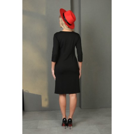 Women's dress, size 48, black color-10