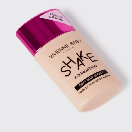 Tonal cream Vivienne Sabo Shakefoundation, with natural bluer effects, tone 01-21