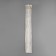 Metal zipper, No. 3, non -proceeding, automatic lock, 30 cm, white/gold color