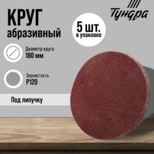 Circle of abrasive grinding under the 