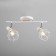 Louisiana lamp 2x60W E14 white/chrome