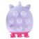 Square "Cutie" pouts a ball, color mix