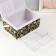 Casket for needlework "Forest branches on black" 19x26x14.5 cm
