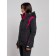 Ski jacket female winter, size 42, black color