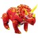 Inflatable toy "tricratops", 70 x 32 cm