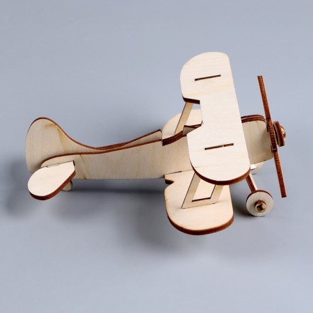 3D puzzle "Young genius: collect the plane"-1
