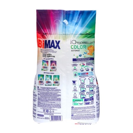 Bimax Color washing powder, automatic, 6 kg-1
