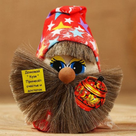The amulet "Brother with a barrel", 10 cm, mix-3
