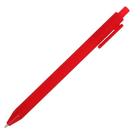 Handle Automatic Ballic Calligrata, 0.5mm, clip 2 x 8cm, under the logo, matte red body, blue rod-1
