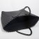 Bag Female Tout without fastening, black color