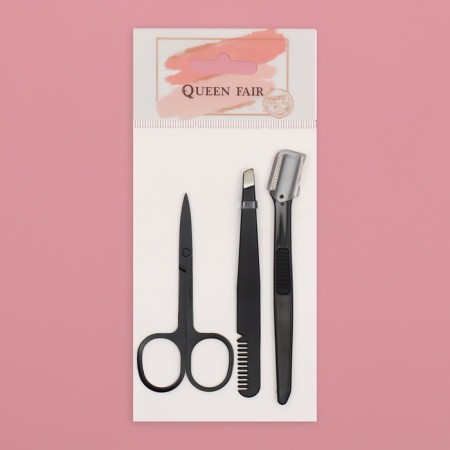 Set of manicure-cosmetic, 3 subjects, black-3