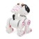 Robot dog "Rocky" IQ Bot, interactive: sound, light, shooting, batteries, pink