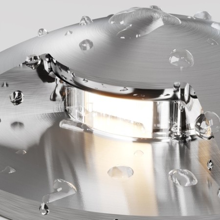 Introduced lamp Outdoor O044DL-L1S3K1, 1W, 4.2x4.2x7.8 cm, LED, 18LM, 3000K, Silver Color-4