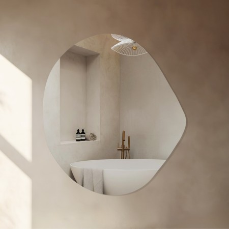 Mirror, wall, asymmetric, 42x45cm