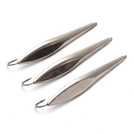 Vertical spin "Yaman" pike, size 70 mm, 11.5 g, nickel color