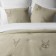 Bedspread with pillowcases "onion", size 160x220 cm, beige color