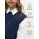 Knitted children's vests Amarobaby Bow, height 134 cm, blue color