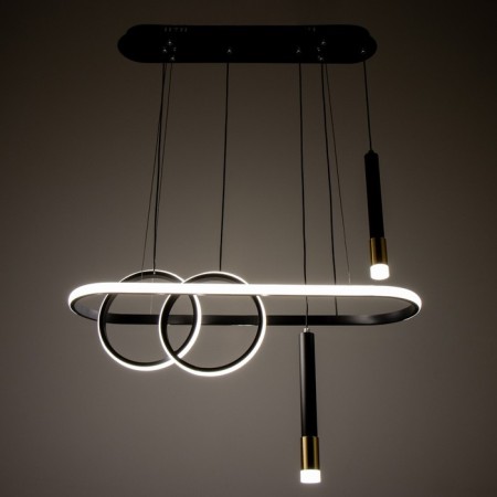 Bayerlux 2681/5 LED 120W 3000-6000K black 68x28 cm-2
